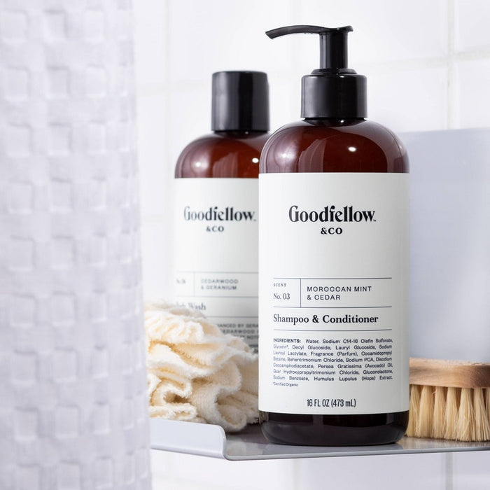 2-in-1 Moroccan Mint & Cedar Shampoo and Conditioner - 16 fl oz - Goodfellow & Co™