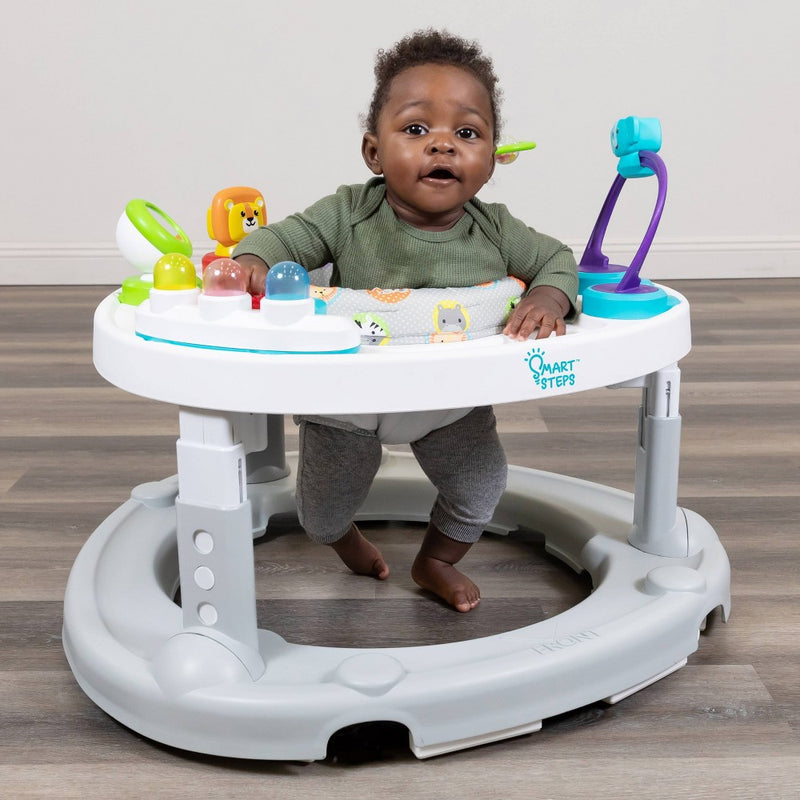 Smart Steps by Baby Trend Bounce N' Glide 3-in-1 Activity Center Walker - Safari Toss (LOCAL PICKUP ONLY)