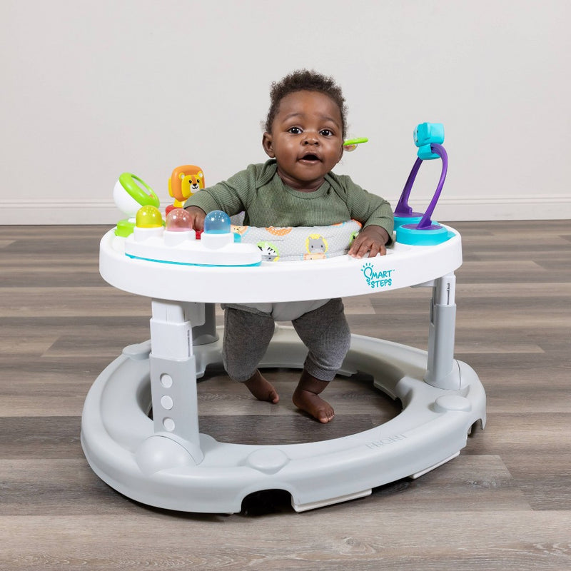 Smart Steps by Baby Trend Bounce N' Glide 3-in-1 Activity Center Walker - Safari Toss (LOCAL PICKUP ONLY)