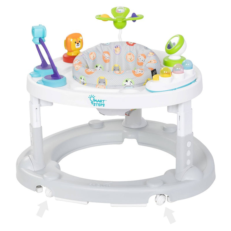 Smart Steps by Baby Trend Bounce N' Glide 3-in-1 Activity Center Walker - Safari Toss (LOCAL PICKUP ONLY)