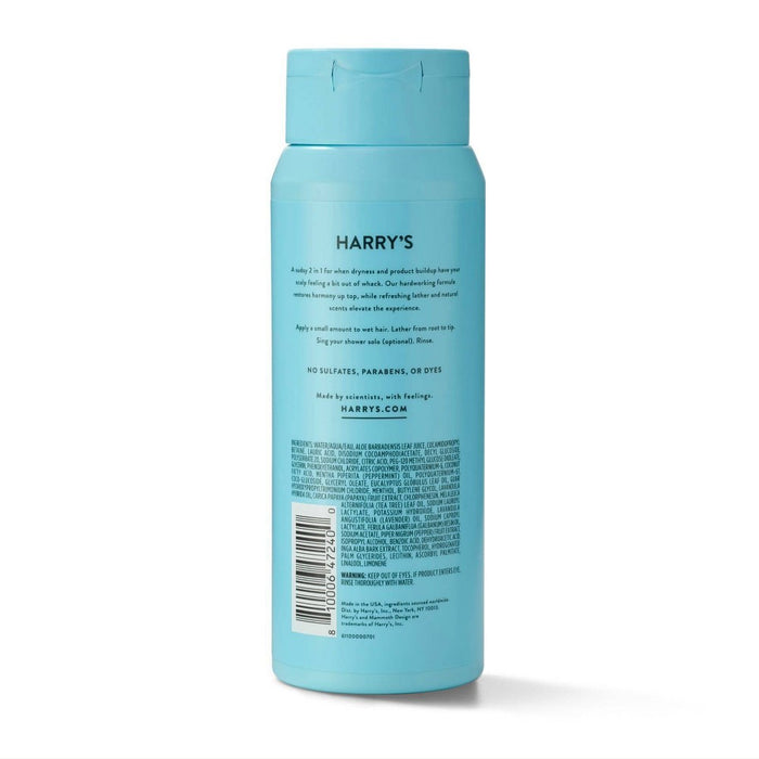 Harry's Men's Dry Scalp 2-in-1 Shampoo and Conditioner with Aloe – 14 fl oz