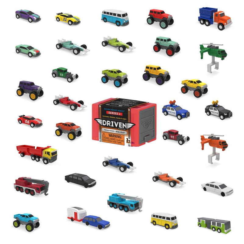 DRIVEN – Mini Toy Vehicle Blind Assortment – Pocket Series Blind Pack *NEW*