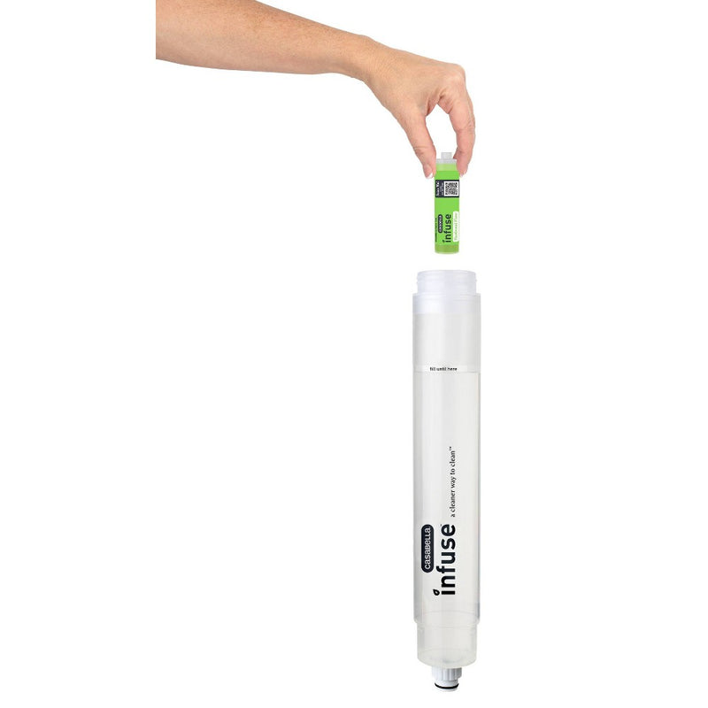 Casabella Infuse Cartridge Hardwood Floor Cleaner - Lemongrass - 0.33oz