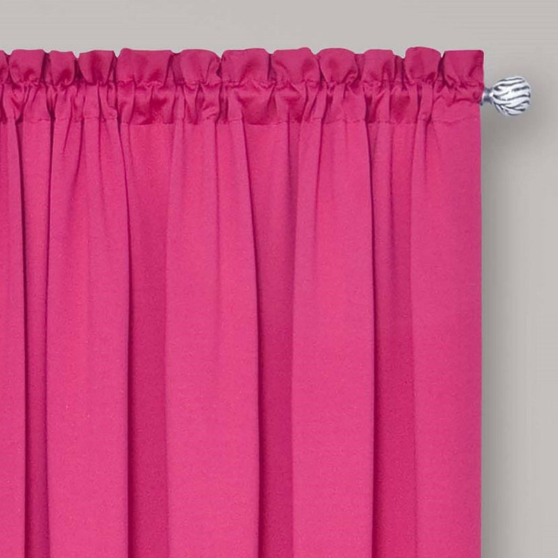 2pc 26"x84" Tricia Room Darkening Window Curtain Pink - Eclipse My Scene