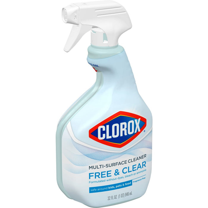 Clorox Multi-Surface Cleaner - Free & Clear - 32oz