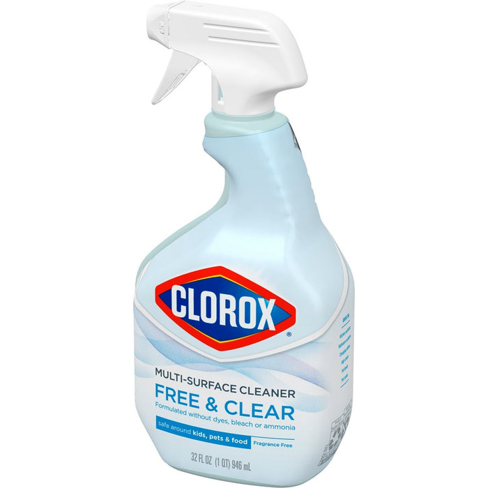 Clorox Multi-Surface Cleaner - Free & Clear - 32oz