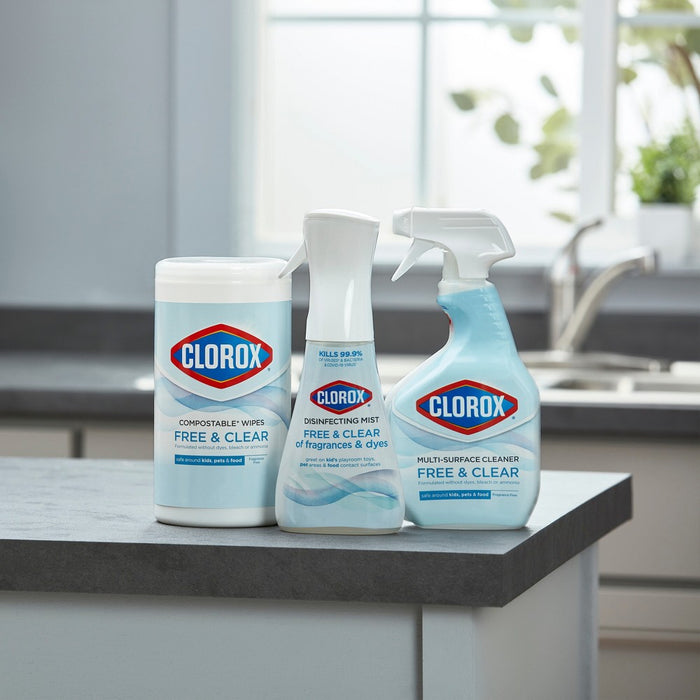 Clorox Multi-Surface Cleaner - Free & Clear - 32oz