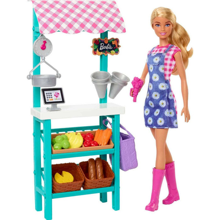 Barbie Farmers Market Playset3