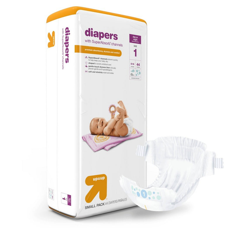 Diapers Small Pack Size 1 44ct - up & up™