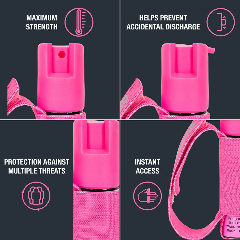 Sabre Runner's Pepper Gel Spray - Pink