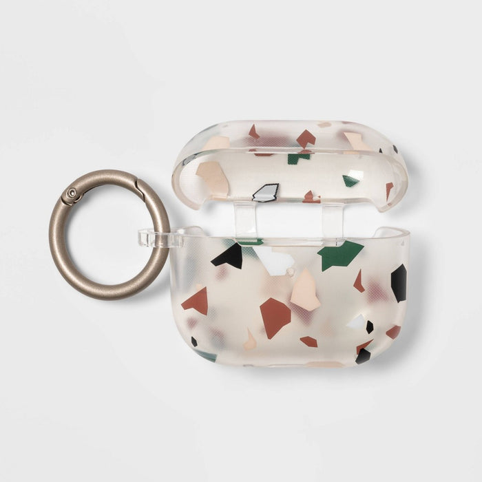 Apple AirPods 3rd Generation Hardshell Case with Clip - heyday™ Terrazzo