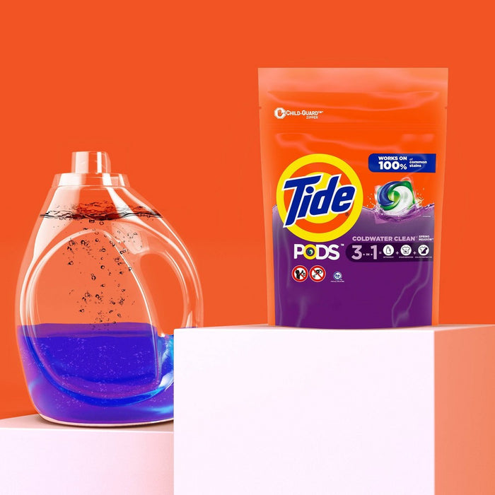 Tide Pods Laundry Detergent Pacs - Spring Meadow - 27oz/31ct