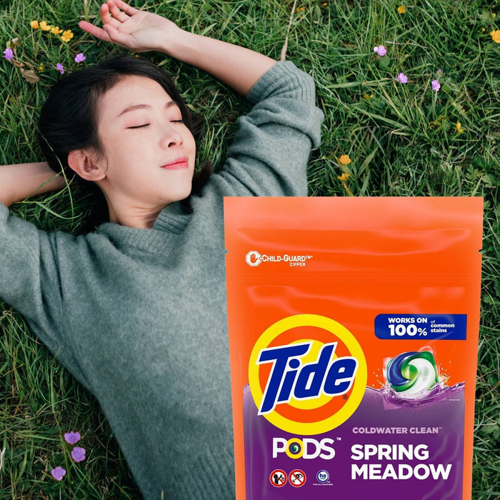 Tide Pods Laundry Detergent Pacs - Spring Meadow - 27oz/31ct