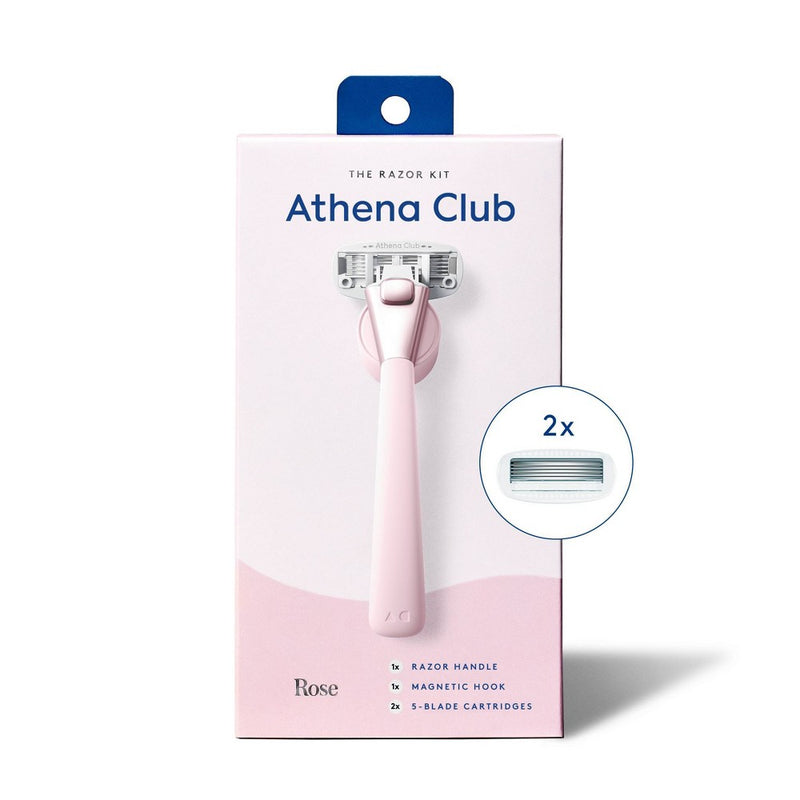 Athena Club Razor Hook with 2 Blade Cartridges - Rose
