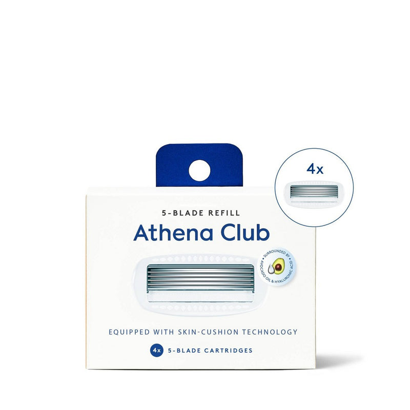 Athena Club Razor Blade Refill - 4ct