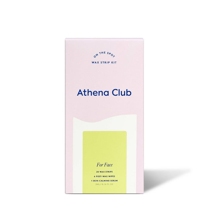Athena Club Face Wax Strips Wipes & Serum - 27pk
