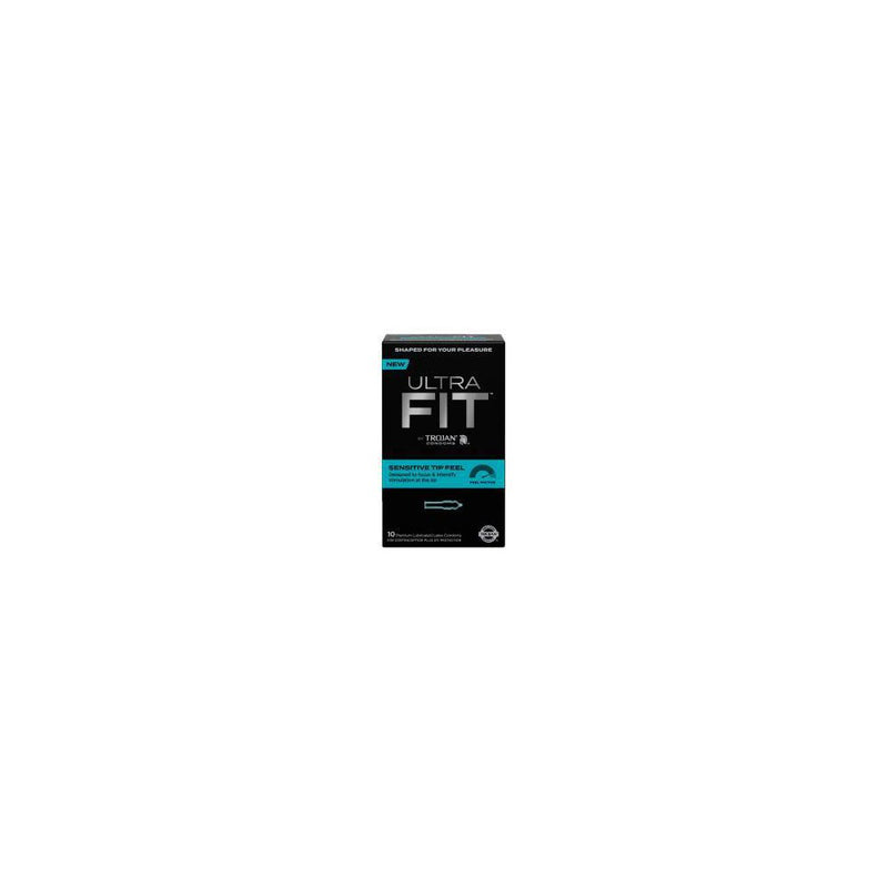 Trojan Ultra Fit Sensitive Tip Condoms - 10ct
