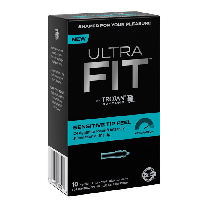 Trojan Ultra Fit Sensitive Tip Condoms - 10ct