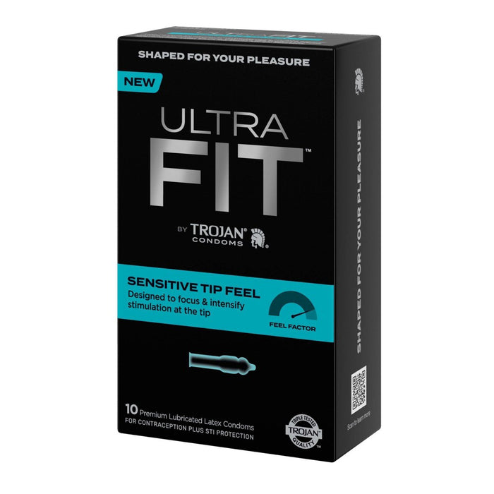 Trojan Ultra Fit Sensitive Tip Condoms - 10ct