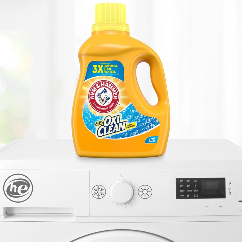 Arm & Hammer  OxiClean Fresh Scent Liquid Laundry Detergent - 118.1 fl oz