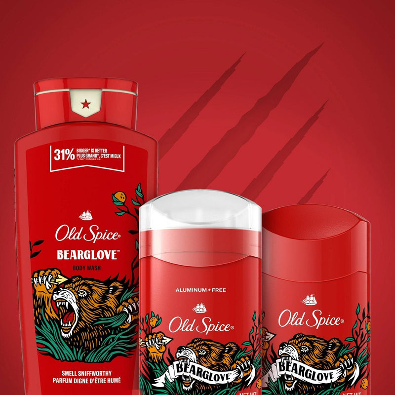 Old Spice Wild Collection Bearglove Deodorant - 3oz