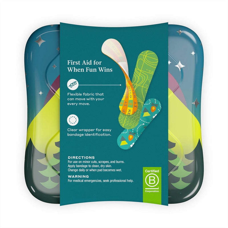 Welly Assorted Kids' Camping Adhesive Bandages - 48ct