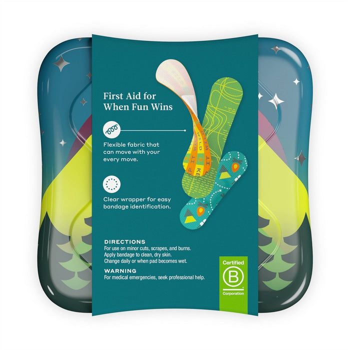 Welly Assorted Kids' Camping Adhesive Bandages - 48ct