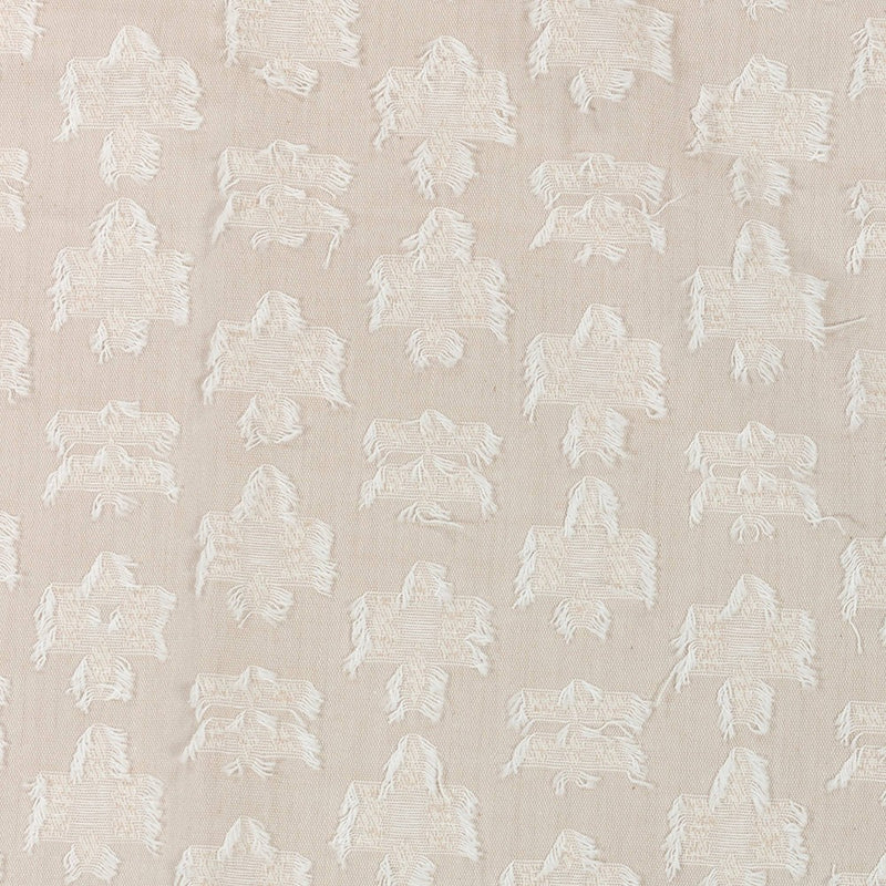 1pc 50"x84" Light Filtering Clipped Textured Window Curtain Panel Natural - Threshold™
