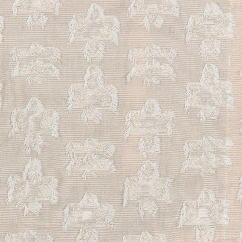 1pc 50"x84" Light Filtering Clipped Textured Window Curtain Panel Natural - Threshold™