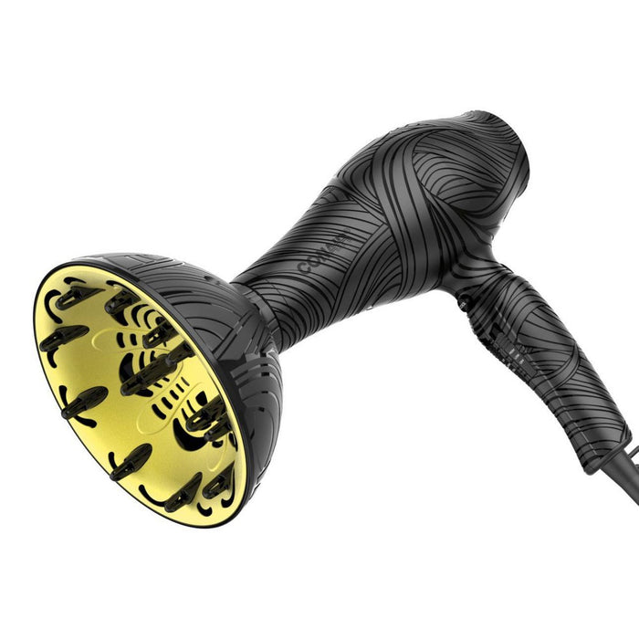 Conair The Curl Collective Diffuser 4 Curly to Coily - Yellow