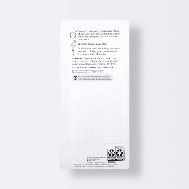 Cotton Swabs - 100 ct. - up & up™