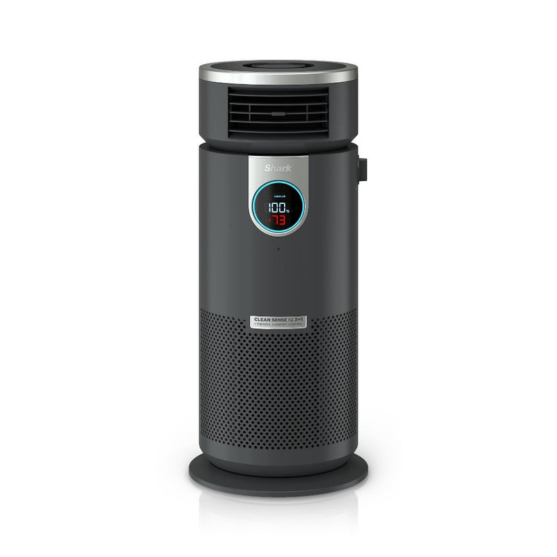Shark 3-in-1 Air Purifier, Heater and Fan with NanoSeal HEPA, Cleansense IQ, Odor Lock, for 500 Sq. Ft, Gray, HC452 (LOCAL PICKUP ONLY)