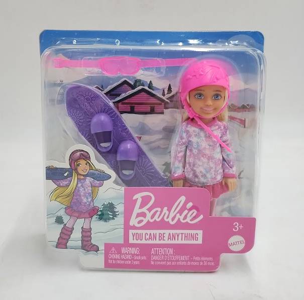 Barbie Chelsea Winter Snowboarder Doll