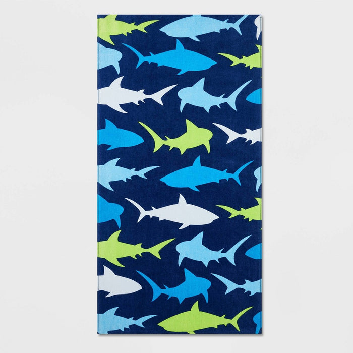 Shark Beach Towel - Sun Squad™