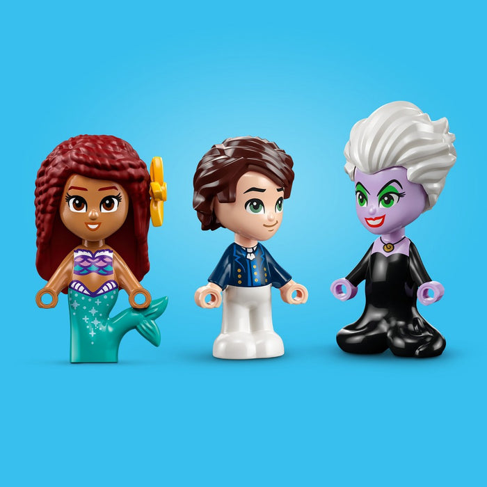 LEGO Disney The Little Mermaid Story Book Building Toy with Micro-Dolls 43213