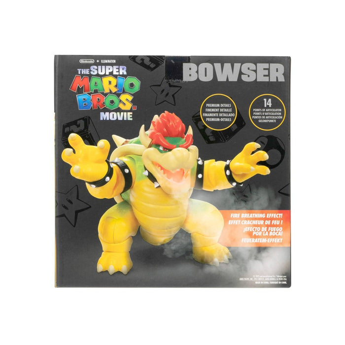 Nintendo The Super Mario Bros. Movie Bowser Figure with Fire Breathing Effect