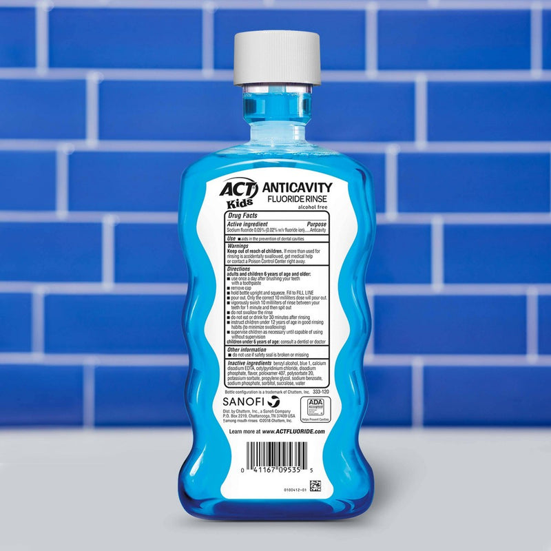 ACT Kids Pineapple Punch Mouth Wash - 16.9 fl oz