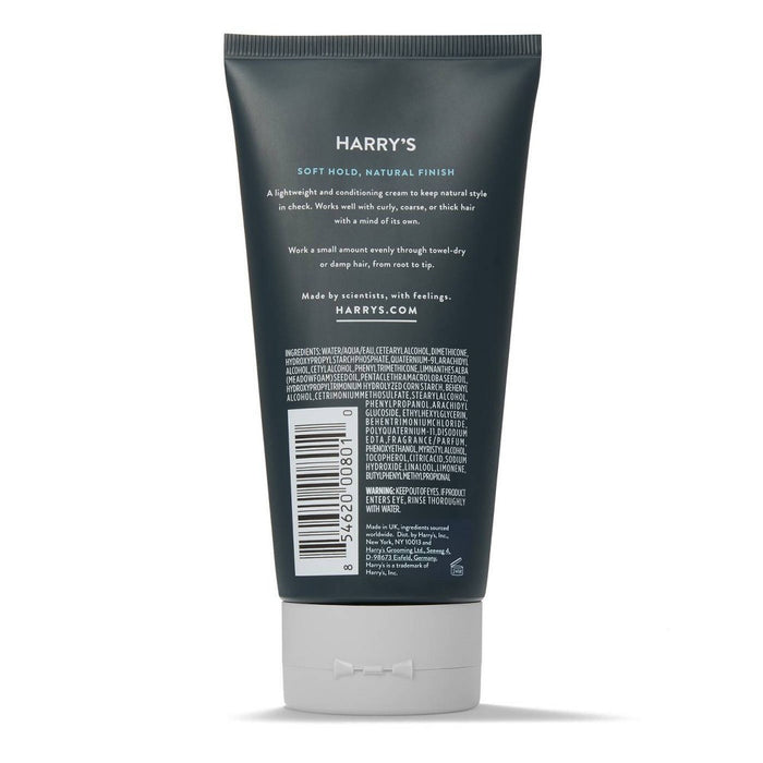 Harry's Taming Cream - Soft Hold Men's Hair Cream - 5.1 fl oz