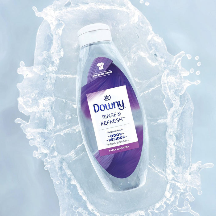 Downy Rinse & Refresh Laundry Odor Remover And Fabric Softener - Fresh Lavender - 48 fl oz