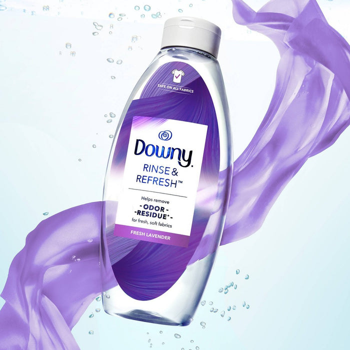 Downy Rinse & Refresh Laundry Odor Remover And Fabric Softener - Fresh Lavender - 48 fl oz