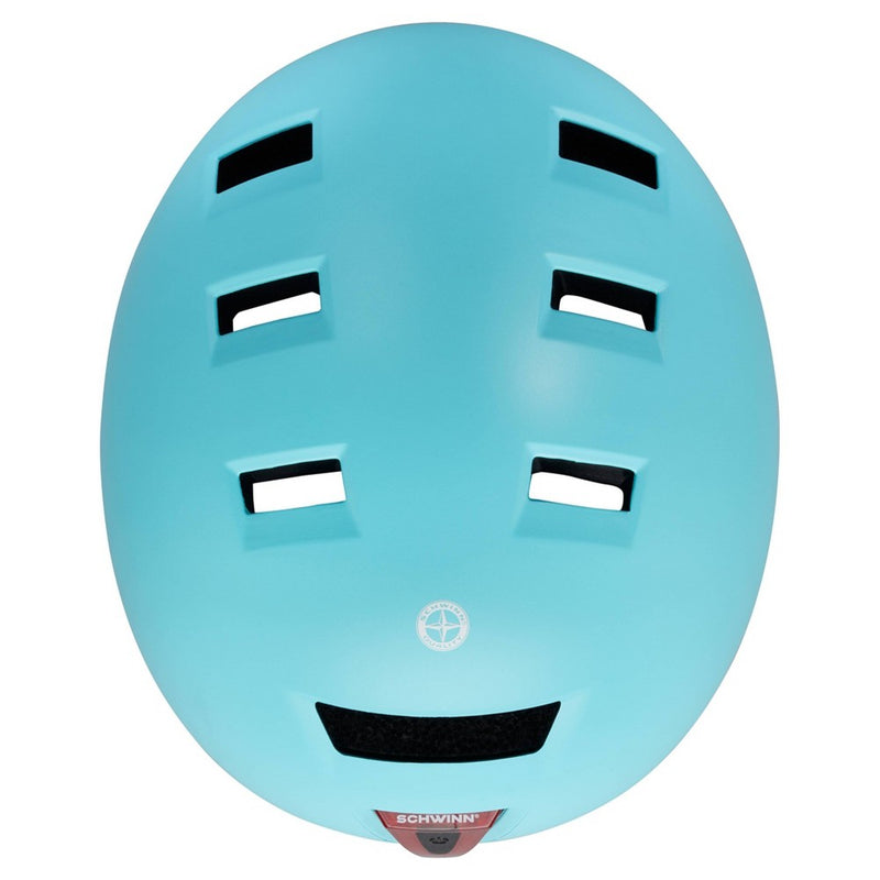 Schwinn Women's Radiant LED Bike Helmet - Matte Light Blue