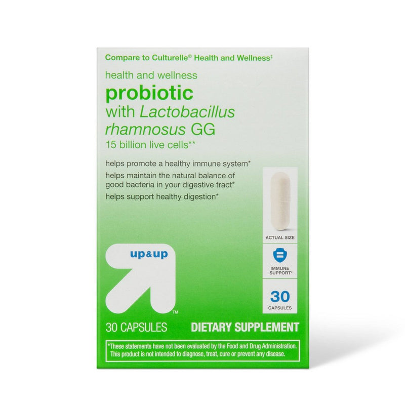 Immune Support Probiotic Dietary Supplement Capsules - 30ct - up & up™