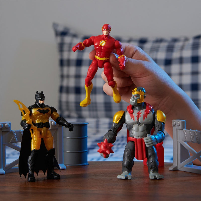 Batman DC Gotham City Train Station Havoc: Batman and The Flash vs Gorilla Grodd Battle Pack (Target Exclusive)