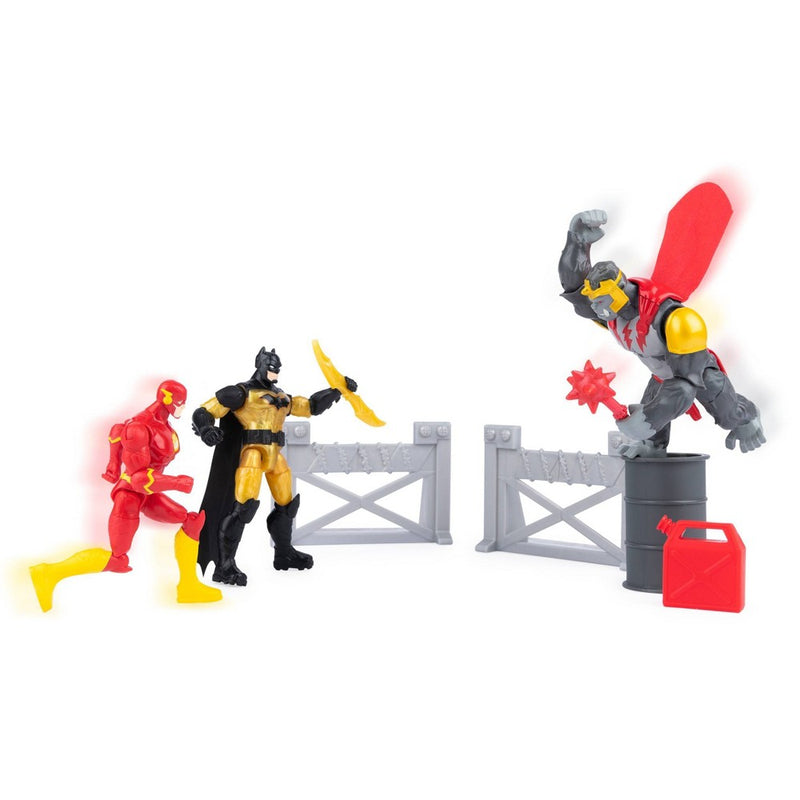 Batman DC Gotham City Train Station Havoc: Batman and The Flash vs Gorilla Grodd Battle Pack (Target Exclusive)