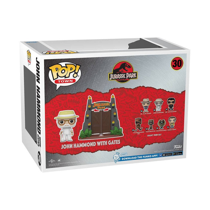 Funko POP! Moments: Jurassic Park - John Hammond w Gates (Target Exclusive) NEW