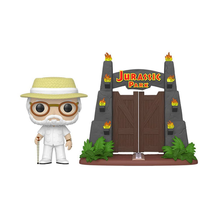 Funko POP! Moments: Jurassic Park - John Hammond w Gates (Target Exclusive) NEW