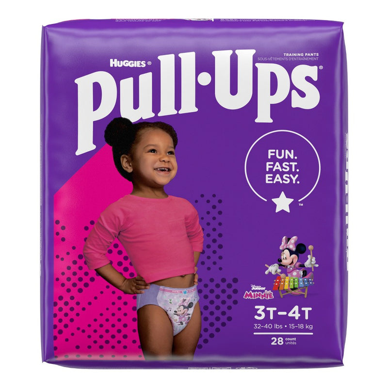 Pull-Ups Girls' Learning Design Pack Training Disposable Pants - 3T-4T - 112ct