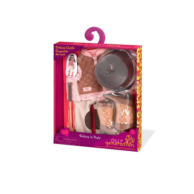 Our Generation Riding in Style Horseback Riding Outfit for 18" Dolls