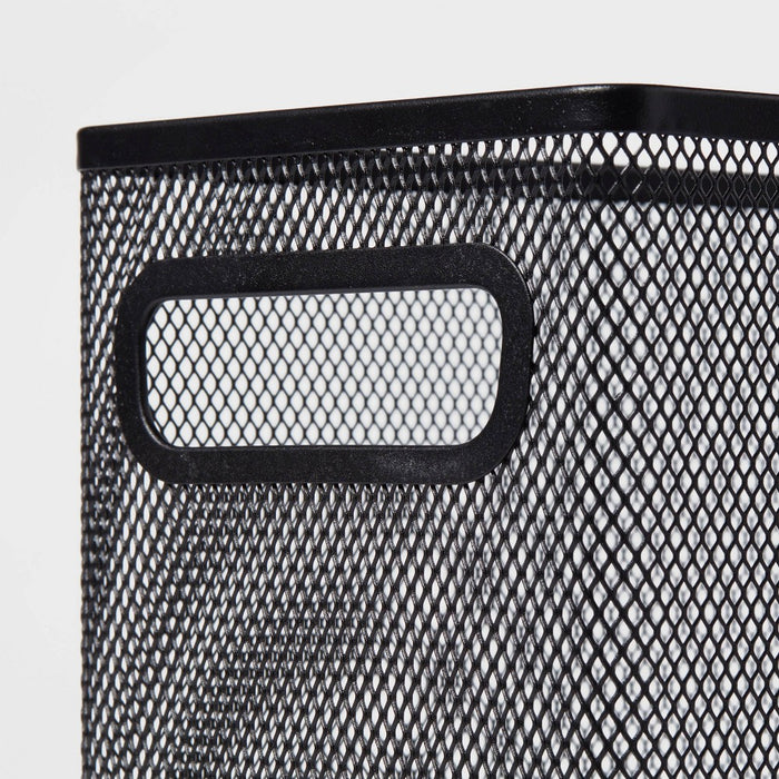 Mesh Hanging File Box Black - Brightroom™