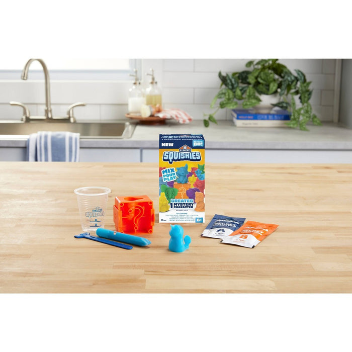 Elmer's Squishies DIY Toy Activity Kit with Mystery Character